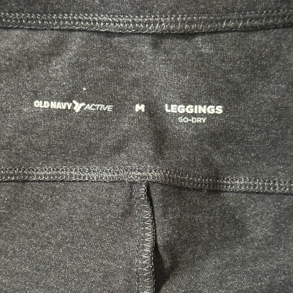 Gray Maternity Leggings Old Navy - Picture 3 of 3